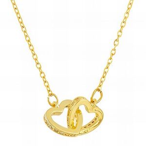 Gold Heart Pendant Necklace